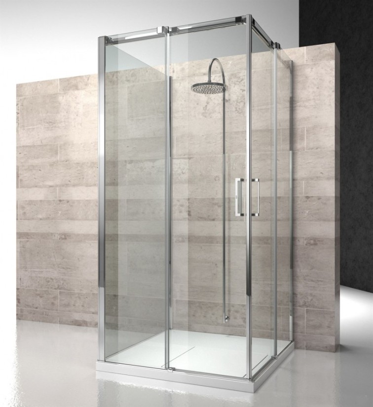 Душевое ограждение vismaravetro linea lb бронза. Shower Enclosure in the Corner. Vismaravetro hhl046110001700d.