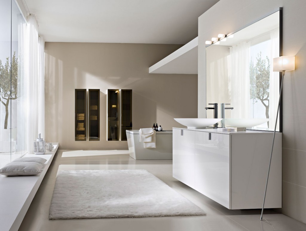 Современная итальянская мебель для ванной комнаты